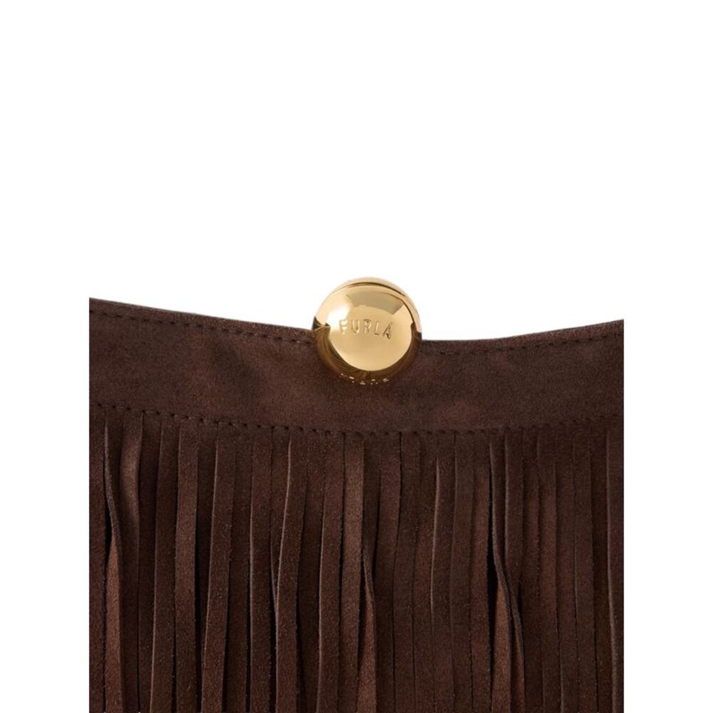 Furla Brown Shoulder Bags Women - Picture 2 of 4